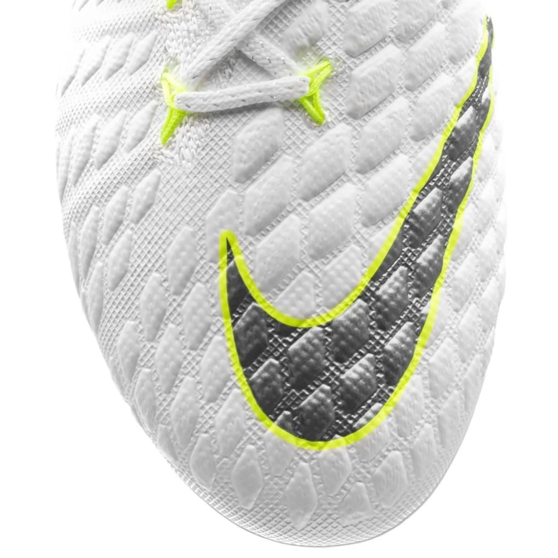 Nike Hypervenom Phantom 3 Elite DF FG Just Do It - White/Volt LIMITED EDITION
